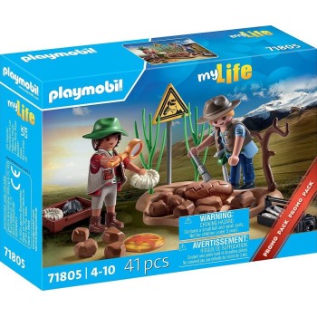 Playmobil My Life Paleontology Dig 71805 4008789718051