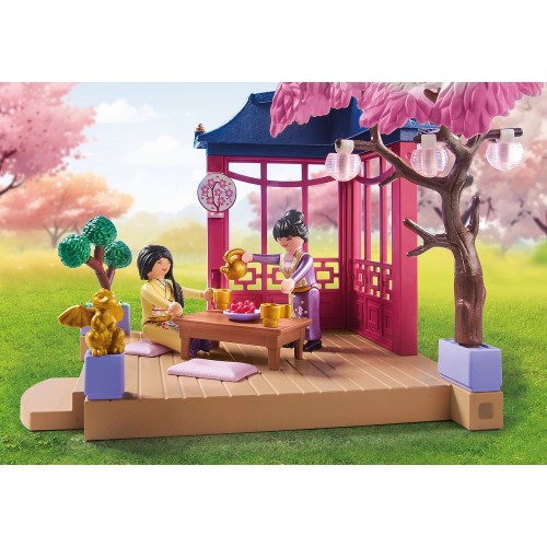 Playmobil My Life Ασιατικός Κήπος Με Κιόσκι Και Πάντα 71762 4008789717627