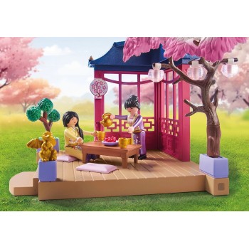 Playmobil My Life Ασιατικός Κήπος Με Κιόσκι Και Πάντα 71762 4008789717627
