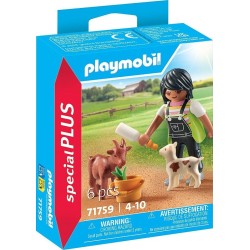 Playmobil Specialplus Woman With Goats 71759 4008789717597