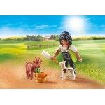 Playmobil Specialplus Woman With Goats 71759 4008789717597