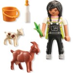 Playmobil Specialplus Γυναίκα Με Κατσικάκια 71759 4008789717597