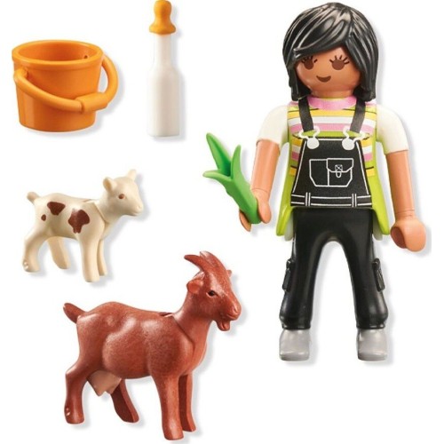 Playmobil Specialplus Woman With Goats 71759 4008789717597