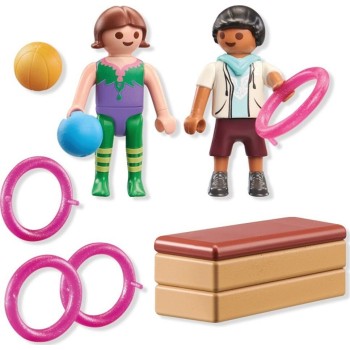 Playmobil Specialplus Προπόνηση Στο Γυμναστήριο 71757 4008789717573