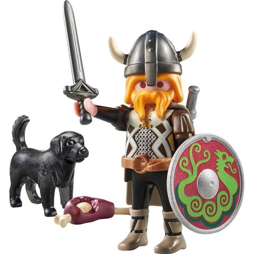 Playmobil Specialplus Viking With Guard Dog 71755 4008789717559