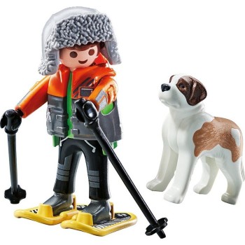 Playmobil My Life Hiker With Saint Bernard 71741 4008789717412