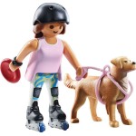 Playmobil My Life Σκέιτερ Με Ριτρίβερ 71739 4008789717399