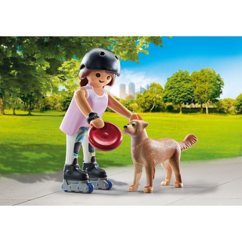 Playmobil My Life Skater With Retriever 71739 4008789717399