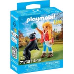 Playmobil My Life Woman With Mountain Dog 71738 4008789717382