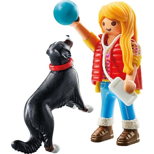 Playmobil My Life Woman With Mountain Dog 71738 4008789717382