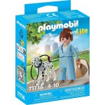 Playmobil My Life Manager With Dalmatian 71736 4008789717368