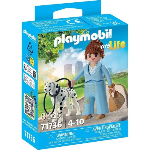 Playmobil My Life Manager With Dalmatian 71736 4008789717368