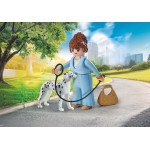 Playmobil My Life Κοπέλα Με Σκυλί Δαλματίας 71736 4008789717368