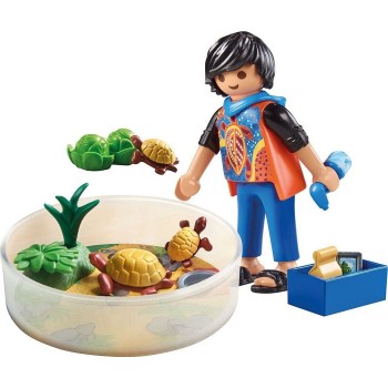 Playmobil My Life Turtle Terrarium 71748 4008789717481