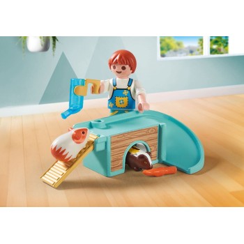 Playmobil My Life Ινδικά Χοιρίδια Με Σπιτάκι 71746 4008789717467