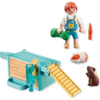 Playmobil My Life Ινδικά Χοιρίδια Με Σπιτάκι 71746 4008789717467