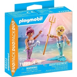 Playmobil Duo_pack Mermaid And Triton 71799 4008789717993