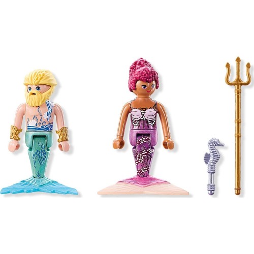 Playmobil Duo_pack Duopack Γοργόνα Και Τρίτωνας 71799 4008789717993