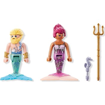 Playmobil Duo_pack Duopack Γοργόνα Και Τρίτωνας 71799 4008789717993
