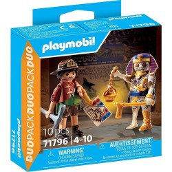 Playmobil Duo_pack Duopack Κυνηγός Θησαυρού Και Μούμια 71796 4008789717962