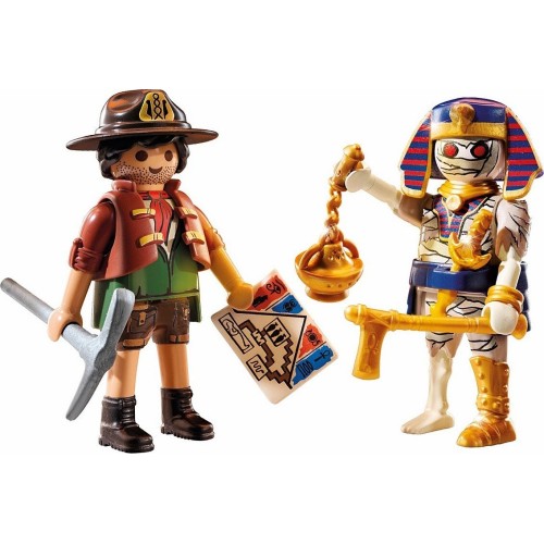 Playmobil Duo_pack Treasure Hunter And Mummy 71796 4008789717962