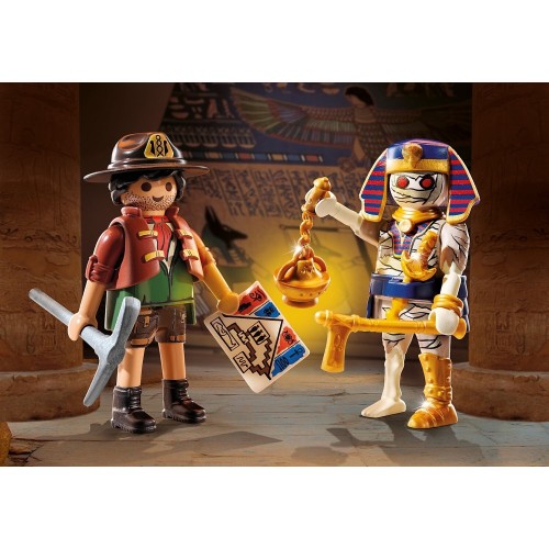 Playmobil Duo_pack Treasure Hunter And Mummy 71796 4008789717962
