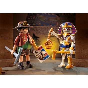 Playmobil Duo_pack Treasure Hunter And Mummy 71796 4008789717962