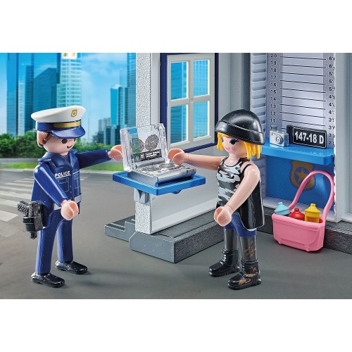 Playmobil Action Heroes Starter Pack Police Room 71733 4008789717337