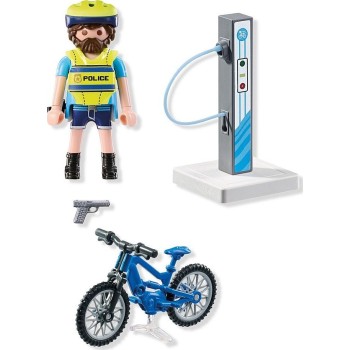 Playmobil Action Heroes Police Bike Patrol 71732 4008789717320