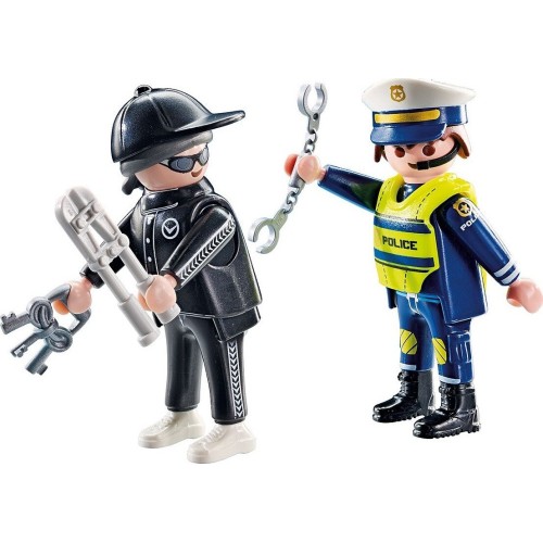Playmobil Duo_pack Policeman And Burglar 71804 4008789718044