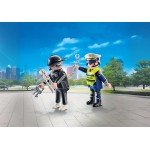 Playmobil Duo_pack Αστυνόμος Και Διαρρήκτης 71804 4008789718044