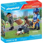 Playmobil Action Heroes Αστυνομική Έρευνα Κλοπιμαίων 71731 4008789717313