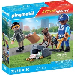 Playmobil Action Heroes Αστυνομική Έρευνα Κλοπιμαίων 71731 4008789717313