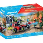 Playmobil Action Heroes Firefighting Quad 71825 4008789718259