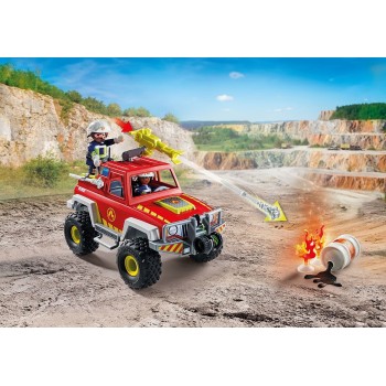 Playmobil Action Heroes Firefighting Truck 71824 4008789718242