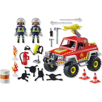 Playmobil Action Heroes Firefighting Truck 71824 4008789718242