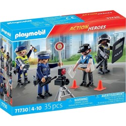 Playmobil Action Heroes Σετ Φιγούρες Αστυνομίας 71730 4008789717306