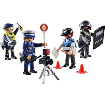 Playmobil Action Heroes Police Figures Set 71730 4008789717306