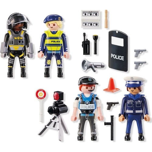 Playmobil Action Heroes Σετ Φιγούρες Αστυνομίας 71730 4008789717306
