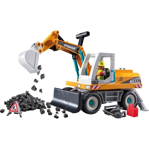 Playmobil Action Heroes Large Excavator 71749 4008789717498