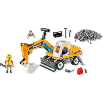 Playmobil Action Heroes Large Excavator 71749 4008789717498