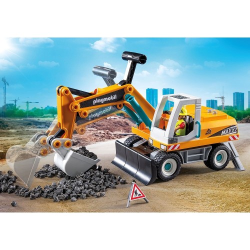 Playmobil Action Heroes Large Excavator 71749 4008789717498