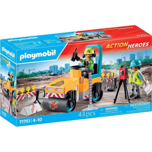 Playmobil Action Heroes Road Construction 71751 4008789717511