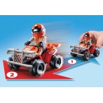 Playmobil Action Heroes Ακροβατικά Με Γουρούνα Και Μηχανή 71808 4008789718082