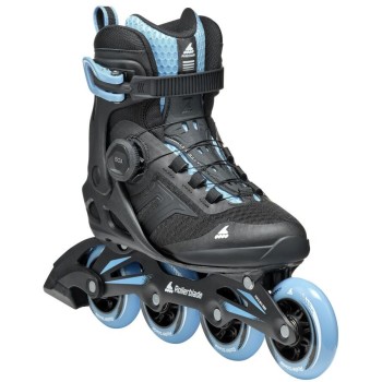 ROLLERBLADE macroblade 84 boa w πατίνια - black/powder blue χρώμα μαύρο, μέγεθος 38 43.073707/38 8050459974331