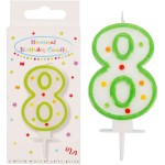 PROCOS Cake Candles No 8 095325 5201184953259