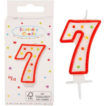 PROCOS Cake Candles No 7 095324 5201184953242