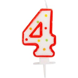 PROCOS Cake Candles No 4 095321 5201184953211