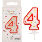 PROCOS Cake Candles No 4 095321 5201184953211