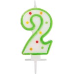 PROCOS Birthday Cake Candles No 2 095319 5201184953198